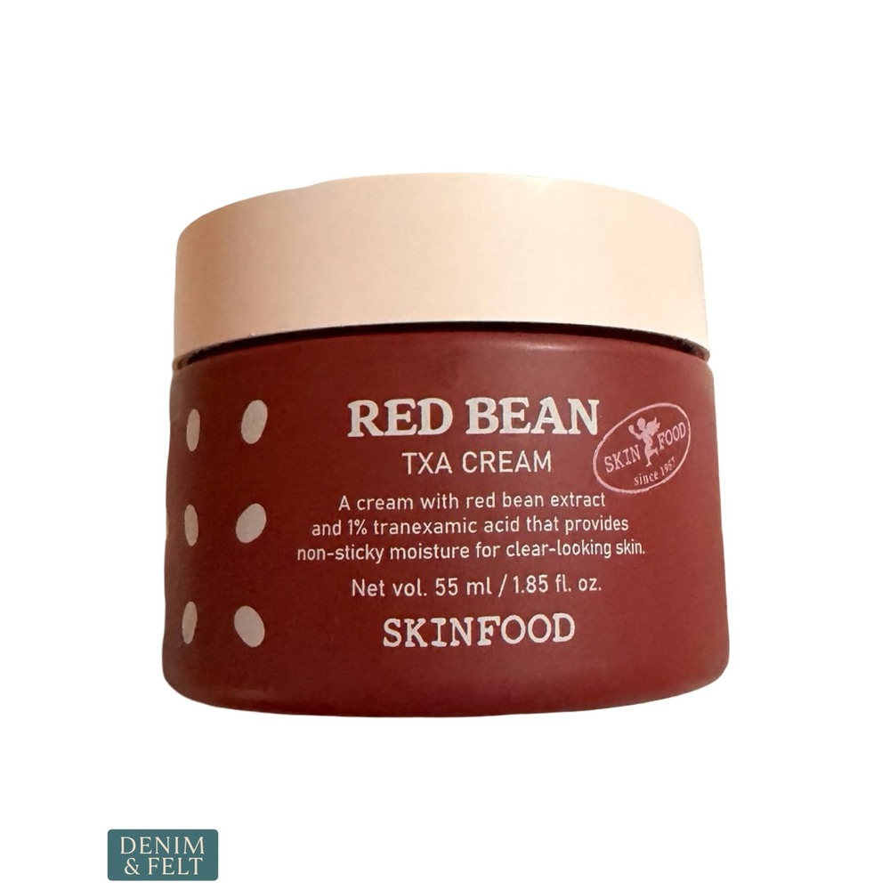 NEW SKINFOOD Red Bean TXA Cream Tranexamic Acid Brightening Moisturizer 55ml